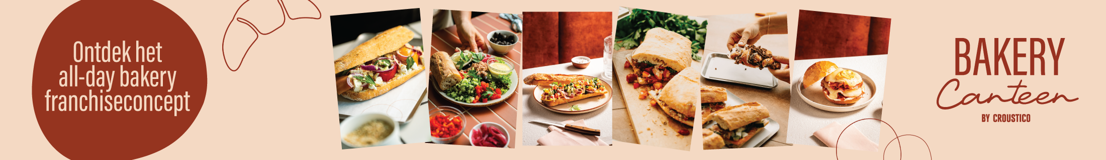Bakery Canteen Banner Website