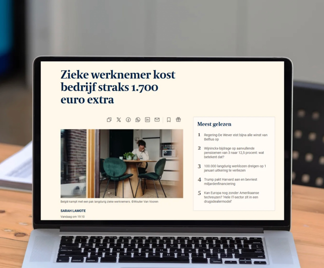 Vanbreda Zieke Werknemer